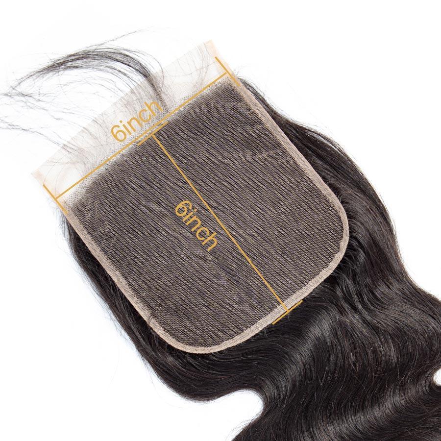 VSHOW HAIR Premium 9A Mongolian Virgin Human Hair Body Wave 3 or 4 Bundles with Closure Popular Sizes - Image 3