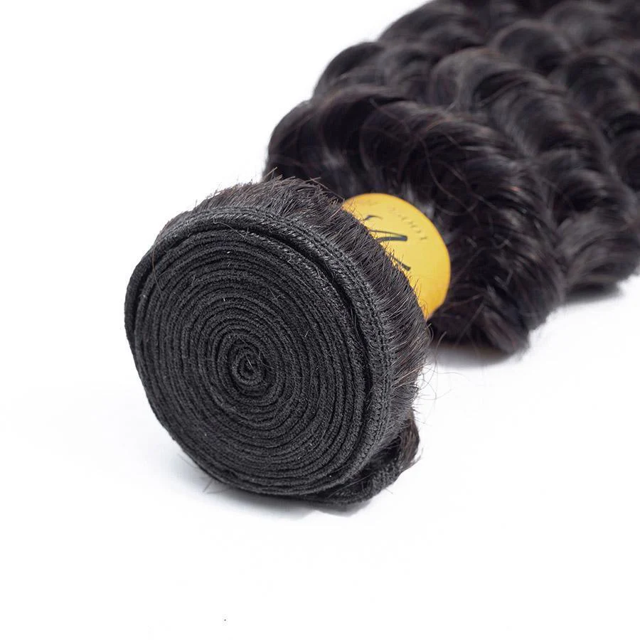 VSHOW HAIR Premium 9A Peruvian Virgin Human Hair Deep Wave 3 or 4 Bundles with Closure Popular Sizes - Image 8