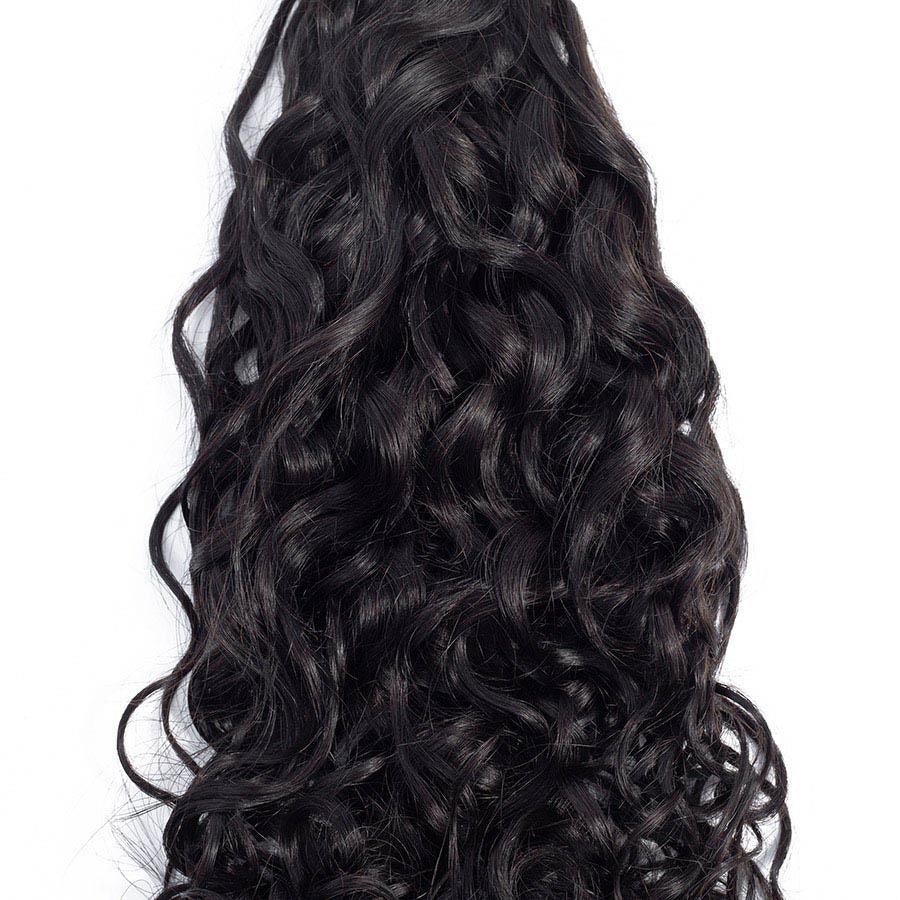 VSHOW HAIR Premium 9A Mongolian Human Virgin Hair Natural Wave Natural Black 3 Bundles Deal - Image 7